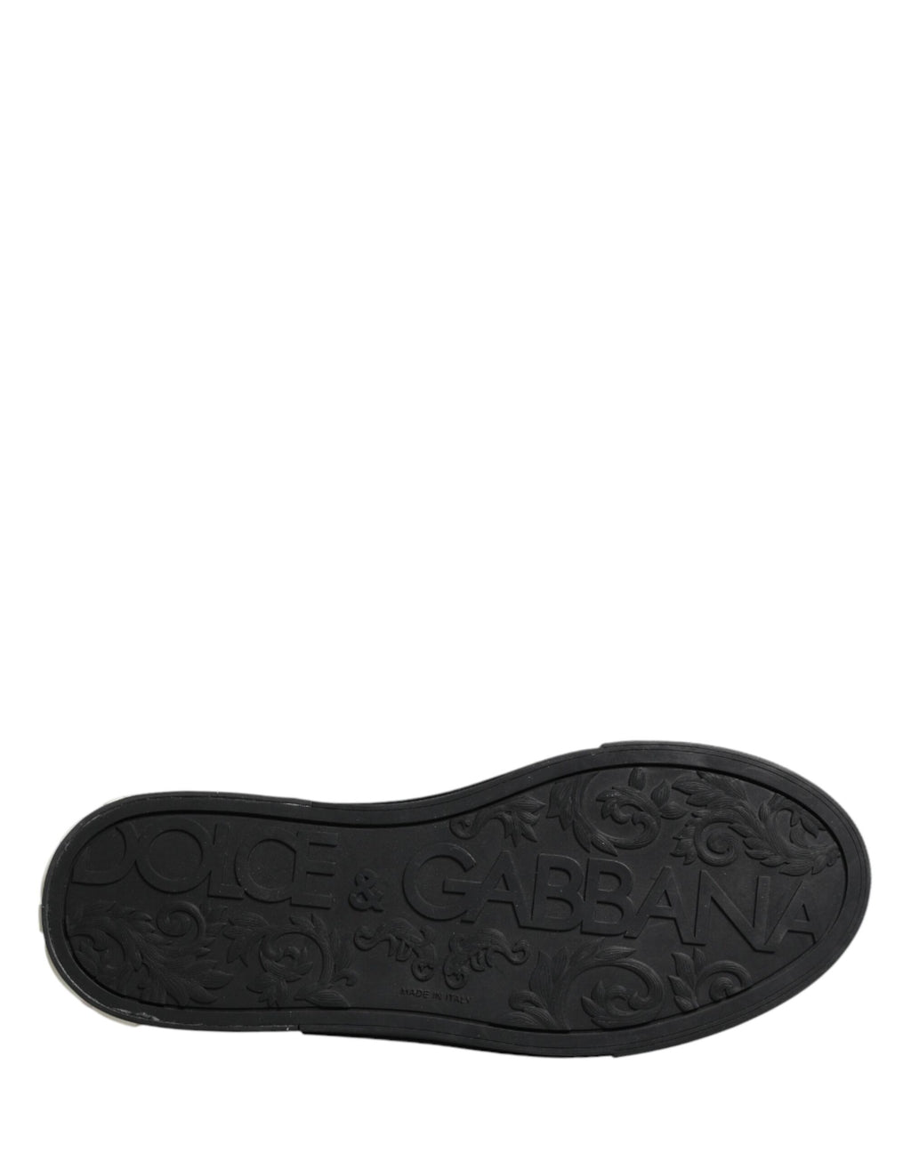 Dolce & Gabbana | Blue & Beige Canvas Embellished Slip On Men Sneakers