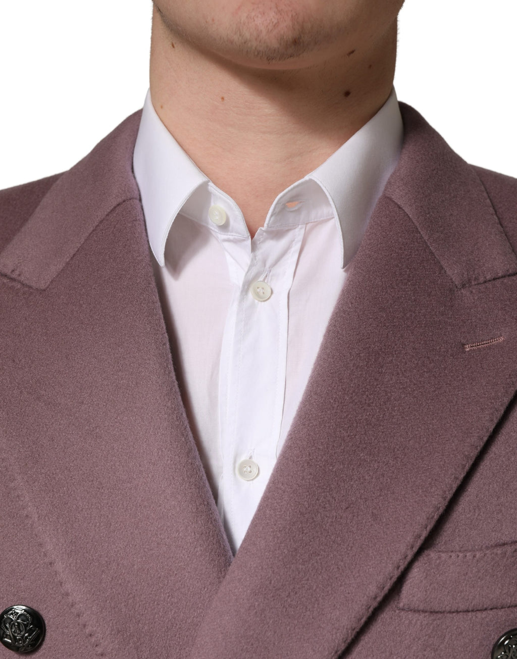 Dolce & Gabbana | Brown Double Breasted Cashmere Trench Coat