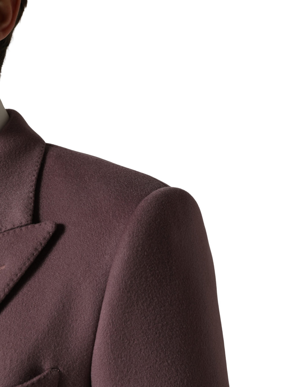 Dolce & Gabbana | Brown Double Breasted Cashmere Trench Coat