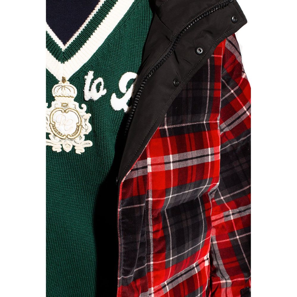 Dolce & Gabbana | Black Cotton Bomber Jacket