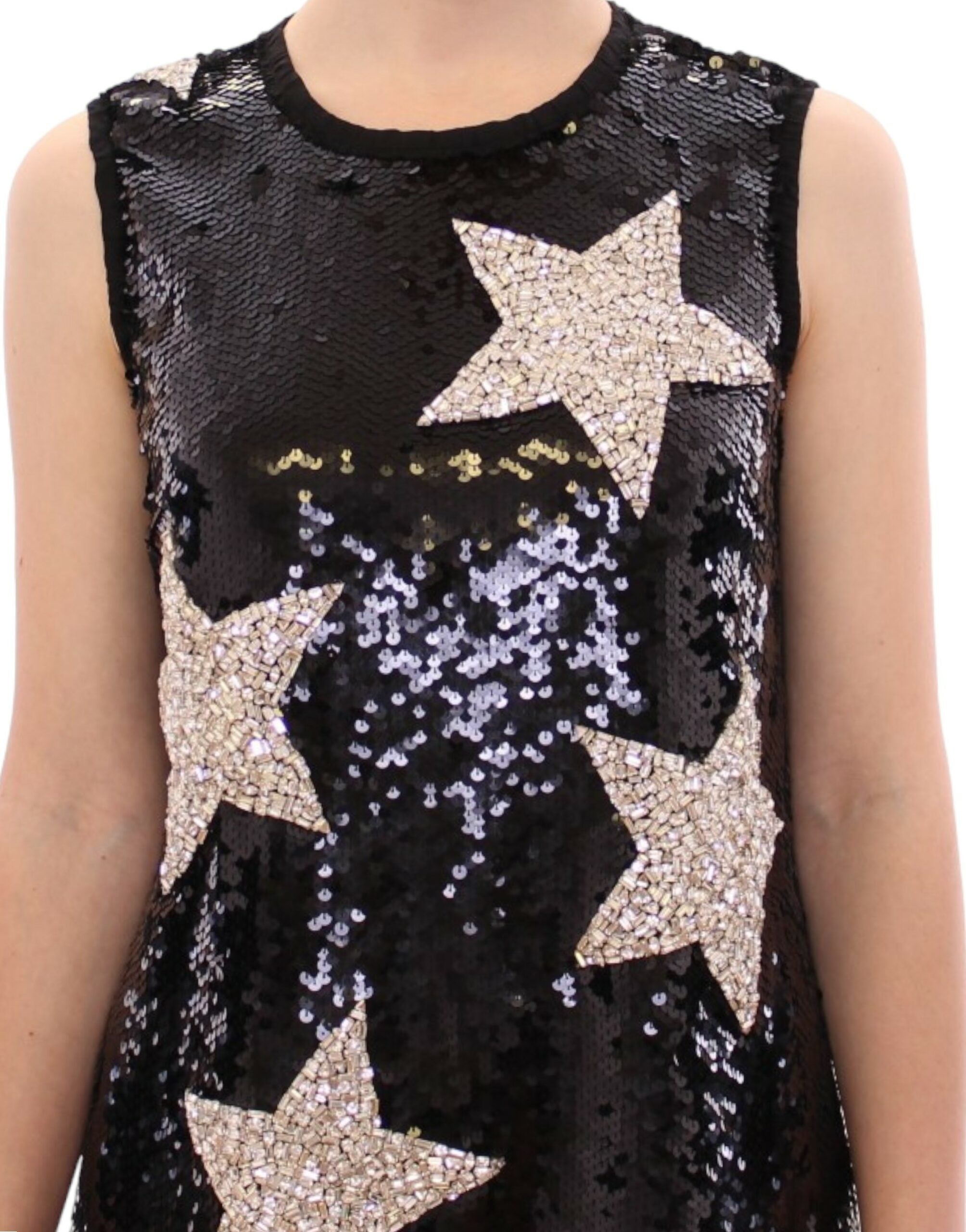 Dolce & Gabbana | Exclusive Swarovski Crystal Star Sheath Dress