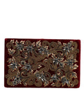 Dolce & Gabbana | Red Velvet Baroque Gold Frame Clutch