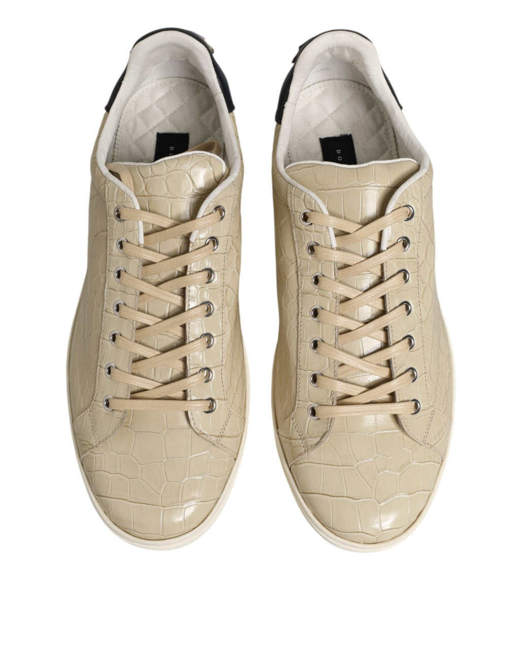 Dolce & Gabbana | London Low-Top Crocodile Sneakers