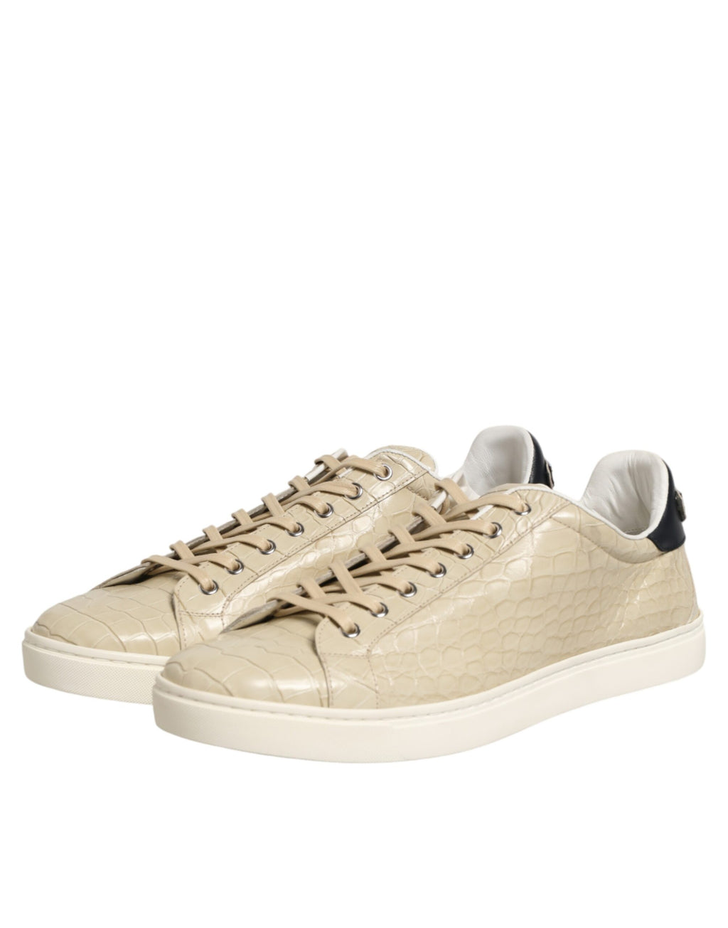 Dolce & Gabbana | London Low-Top Crocodile Sneakers